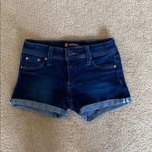 girls jean shorts
